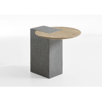 Naturstucke Middle Lamp Table w/ Concrete Base