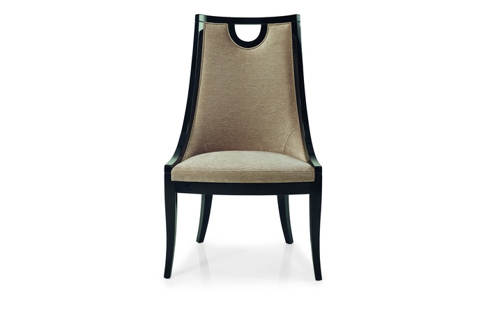 Carlotta Chair with Key Hole Back