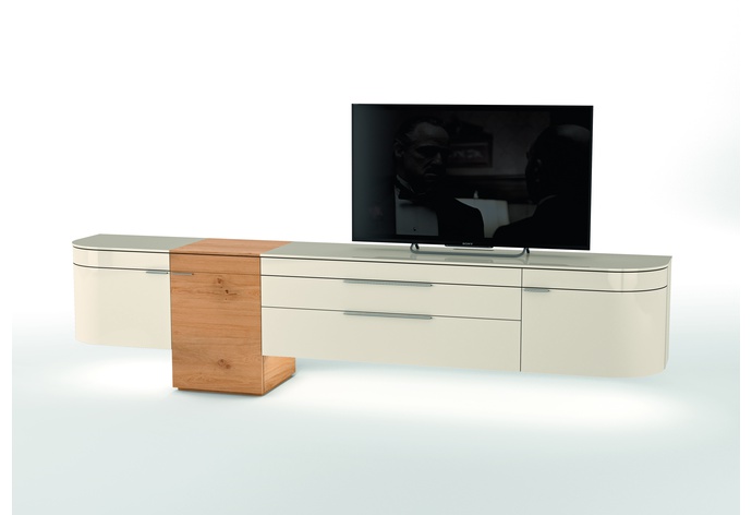 Miola A Media Cabinet - Wall Mounted