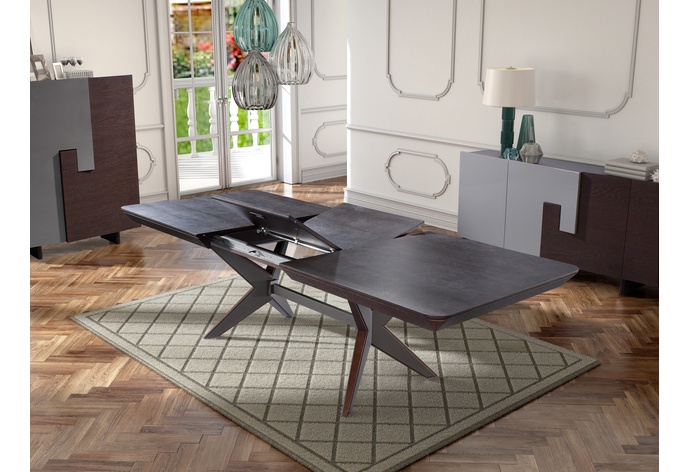 Assemblage Rectangular Extension Dining Table