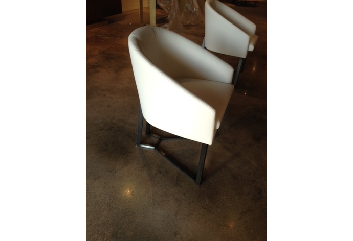 Calas Leather Chairs Showroom Sample