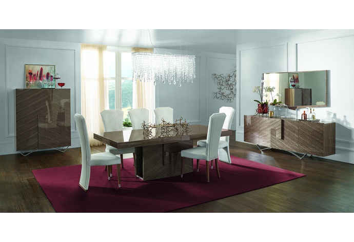 In Stock Topaze Rectangular Extension Dining Table