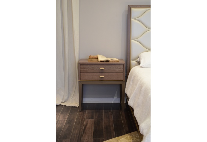Couture 2 Drawer Nightstand