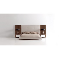 Essencial Upholstered Bed (High Headboard)