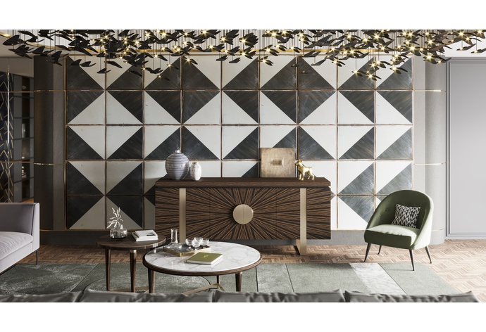 Eclipse Squared End Sideboard
