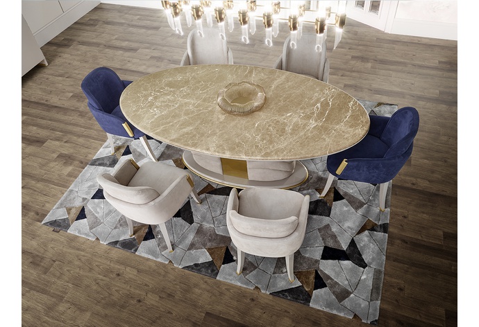 Gatsby Oval Dining Table