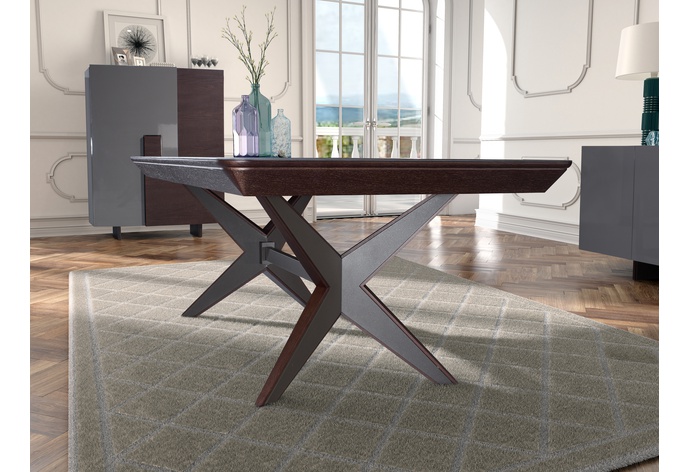 Assemblage Rectangular Extension Dining Table