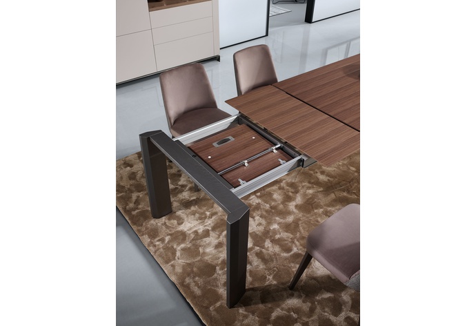 Moon Rectangular Extension Dining Table